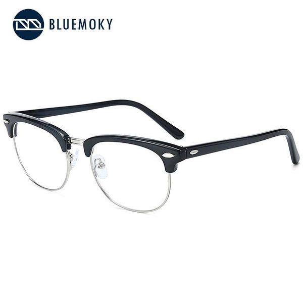 fashion sunglasses frames bluemoky semi rimless plastic glasses frame optical retro clear transparent myopia spectacle bt4309, Black
fashion sunglasses frames bluemoky semi rimless plastic glasses frame optical retro clear transparent myopia spectacle bt4309, Black
