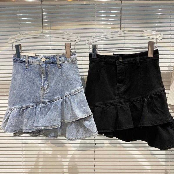 fabpop summer design high waist ruffles short mini irregular slim skirt streetwear women gb418 210709, Black
fabpop summer design high waist ruffles short mini irregular slim skirt streetwear women gb418 210709, Black