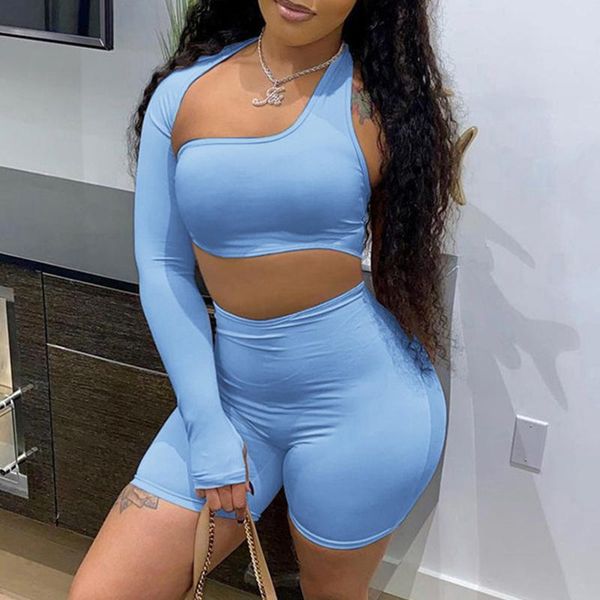 women's tracksuits women suits summer short sleeve biker shorts collarless casual jogger cycling woman clothes set cool, Gray
women's tracksuits women suits summer short sleeve biker shorts collarless casual jogger cycling woman clothes set cool, Gray