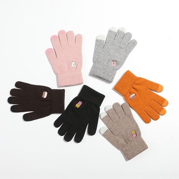 0Qx0 outdoor touch screen women' wool thickened mittens winter warm lovely embroidery non fingerless gloves slip student knitting warm sem, Blue;gray
0Qx0 outdoor touch screen women' wool thickened mittens winter warm lovely embroidery non fingerless gloves slip student knitting warm sem, Blue;gray