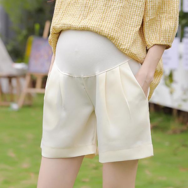 summer fashion thin maternity shorts wide leg loose breathable adjustable belly clothes for pregnant women pregnancy bottoms, White
summer fashion thin maternity shorts wide leg loose breathable adjustable belly clothes for pregnant women pregnancy bottoms, White