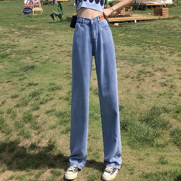 women's jeans pants lyocell jean high waist mom light blue full length fashion casual wide leg straight denim trousers
women's jeans pants lyocell jean high waist mom light blue full length fashion casual wide leg straight denim trousers
