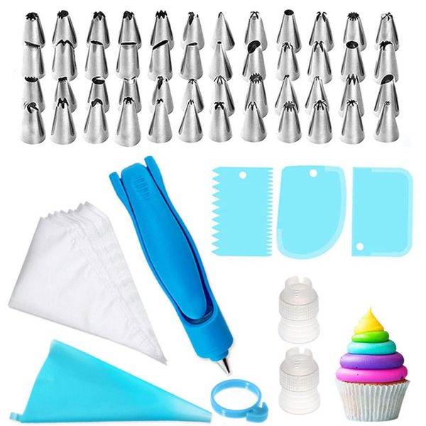 cake decorating kit 66pcs supplies stainless pastry nozzles and icing bag accessorie abs baking tool & tools
cake decorating kit 66pcs supplies stainless pastry nozzles and icing bag accessorie abs baking tool & tools