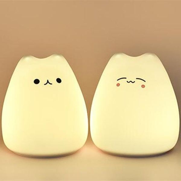 night lights cute animal little cat touch sensor control led batteries powered silicone lamp gift bedroom decorative
night lights cute animal little cat touch sensor control led batteries powered silicone lamp gift bedroom decorative