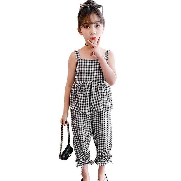 girls clothes plaid dress + pants teenage clothing summer sets casual style kid 6 8 10 12 14 210528, White
girls clothes plaid dress + pants teenage clothing summer sets casual style kid 6 8 10 12 14 210528, White