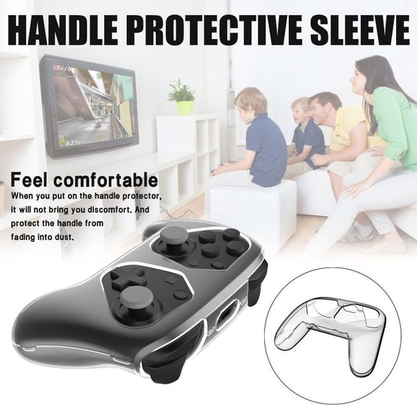 switch pro gamepad handle protective cover non-slip and scratch-resistant silicone scratch game controllers & joysticks
switch pro gamepad handle protective cover non-slip and scratch-resistant silicone scratch game controllers & joysticks