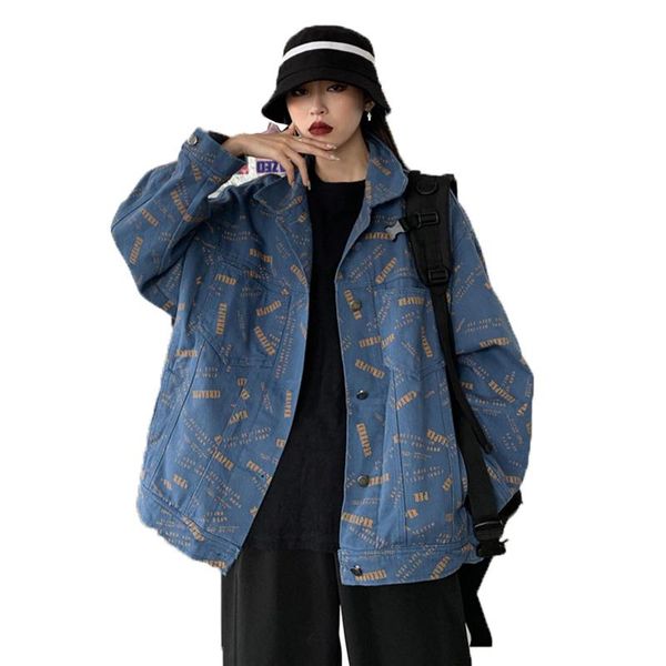 women's jackets 2021 spring autumn coat long sleeve large size loose casual cowboy coats outerwear ladies zipper denim jacket tooling, Black;brown
women's jackets 2021 spring autumn coat long sleeve large size loose casual cowboy coats outerwear ladies zipper denim jacket tooling, Black;brown