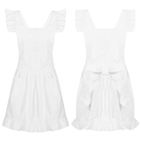 aprons household for kitchen cooking baking retro maid apron with pocket womens adjustable restaurant
aprons household for kitchen cooking baking retro maid apron with pocket womens adjustable restaurant