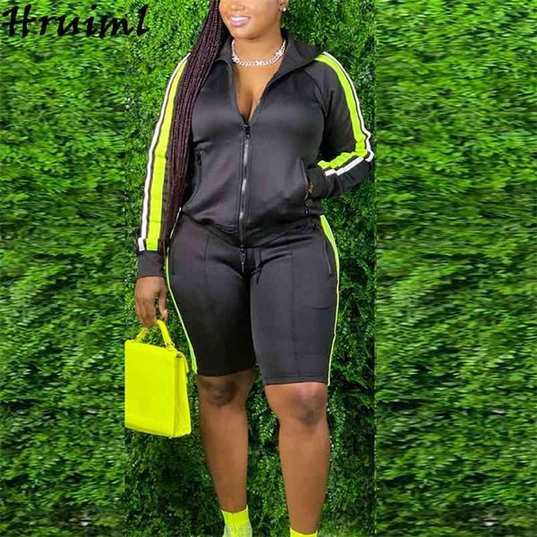 2 piece outfits for women sets autumn fashion long sleeve turn-down pocket coat short pants set sportswear tracksuit 210513, White
2 piece outfits for women sets autumn fashion long sleeve turn-down pocket coat short pants set sportswear tracksuit 210513, White
