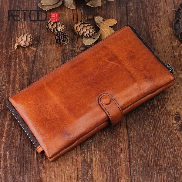 wallets aetoo art handmade leather long wallet men and women handbag zipper multi-card bit youth buckle1, Red;black
wallets aetoo art handmade leather long wallet men and women handbag zipper multi-card bit youth buckle1, Red;black