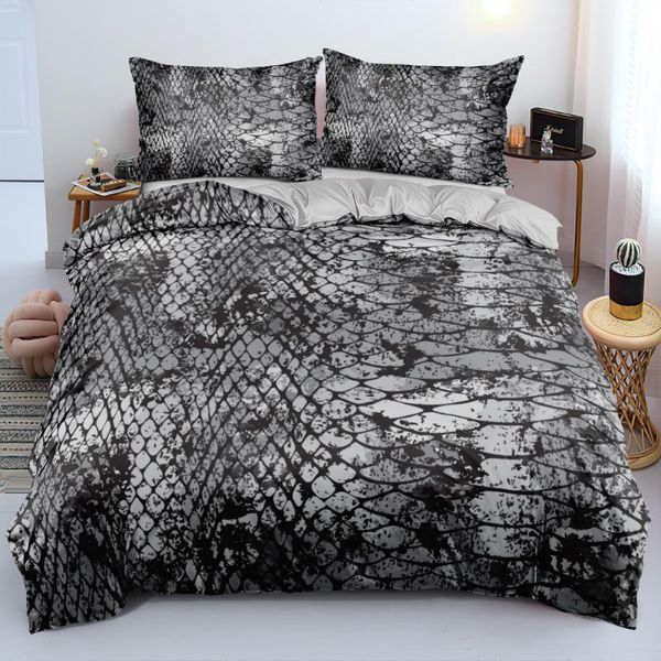 classic 3d snakeskin quilt cover set bedding sets comforter covers pillowcases duvet bed linen 150x200 bedspread
classic 3d snakeskin quilt cover set bedding sets comforter covers pillowcases duvet bed linen 150x200 bedspread
