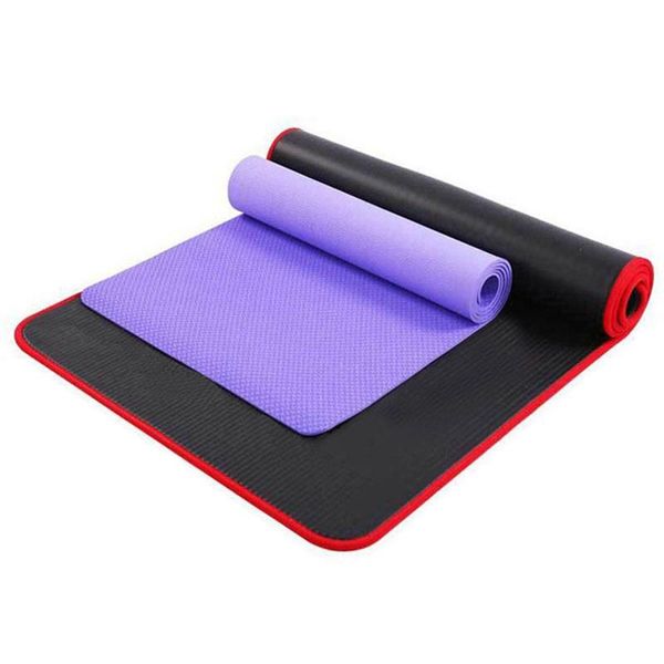 yoga mats 2 pcs 10mm thick non-slip mat nbr fitness pilates anti-tearing edge beginner 72x24inch - black & purple
yoga mats 2 pcs 10mm thick non-slip mat nbr fitness pilates anti-tearing edge beginner 72x24inch - black & purple