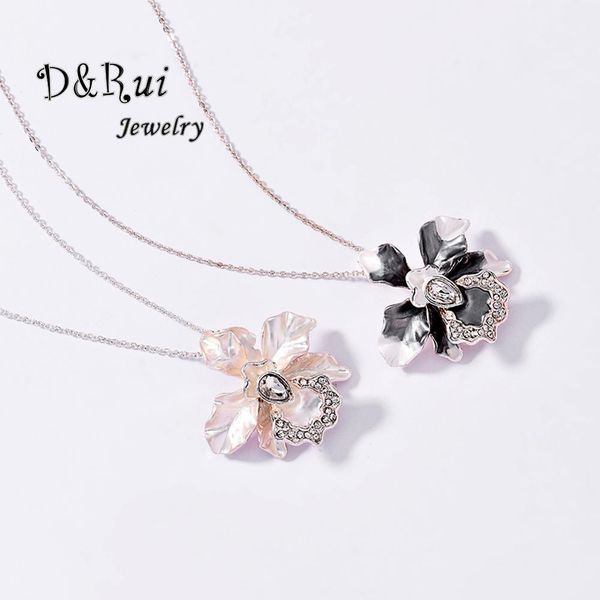 poppy flower pendants necklaces for women trendy enamel crystal chain choker necklace female ornaments on the neck, Silver
poppy flower pendants necklaces for women trendy enamel crystal chain choker necklace female ornaments on the neck, Silver