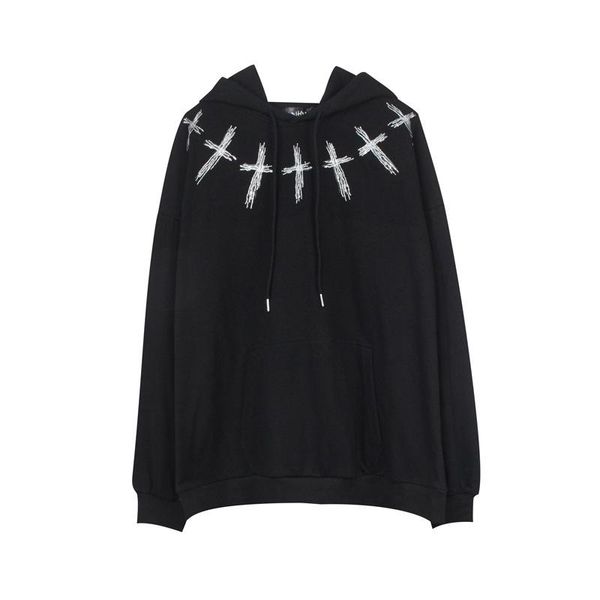 men's hoodies & sweatshirts eukaaru high street cross print hoodie men hip hop streetwear mens women oversized sweatshirt couple winter, Black
men's hoodies & sweatshirts eukaaru high street cross print hoodie men hip hop streetwear mens women oversized sweatshirt couple winter, Black
