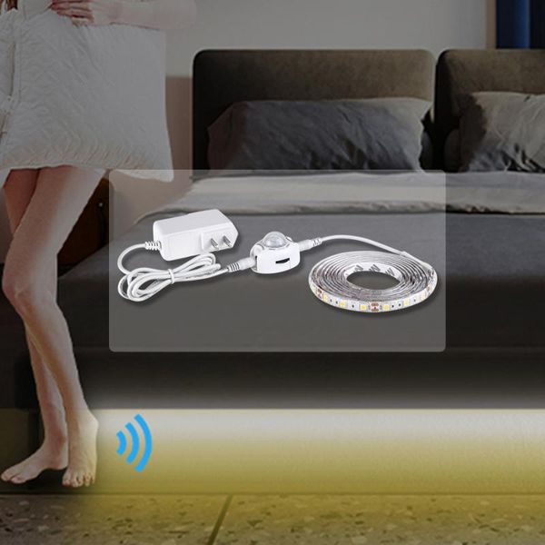 motion sensor led under cabinet light flexible dc12v waterproof strip bedside illumination bedroom decoration
motion sensor led under cabinet light flexible dc12v waterproof strip bedside illumination bedroom decoration