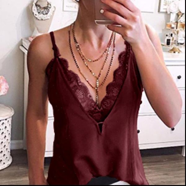 sleeveless lace women cami spaghetti strap summer deep v neck vest basic casual camisole shirt, White
sleeveless lace women cami spaghetti strap summer deep v neck vest basic casual camisole shirt, White