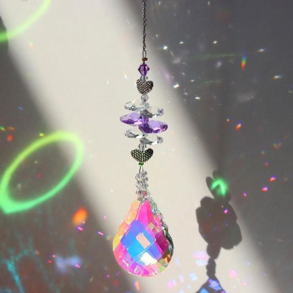 decorative objects & figurines crystal prism rainbow maker hanging pendant glass chandelier lamp part ornament decoration for home door curt
decorative objects & figurines crystal prism rainbow maker hanging pendant glass chandelier lamp part ornament decoration for home door curt