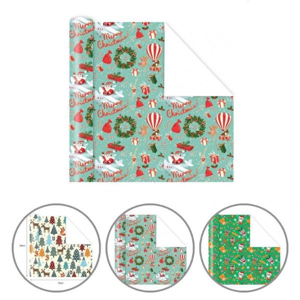 wall stickers festival wrapping paper practical portable vibrant color good christmas elements single-sided packing 
wall stickers festival wrapping paper practical portable vibrant color good christmas elements single-sided packing