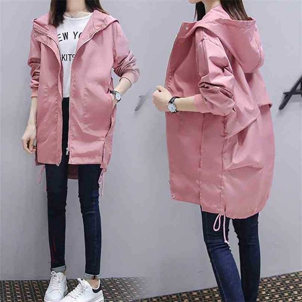women streetwear trench coat spring autumn harajuku loose plus size windbreaker woman hooded black casual outwear 210525, Tan;black
women streetwear trench coat spring autumn harajuku loose plus size windbreaker woman hooded black casual outwear 210525, Tan;black