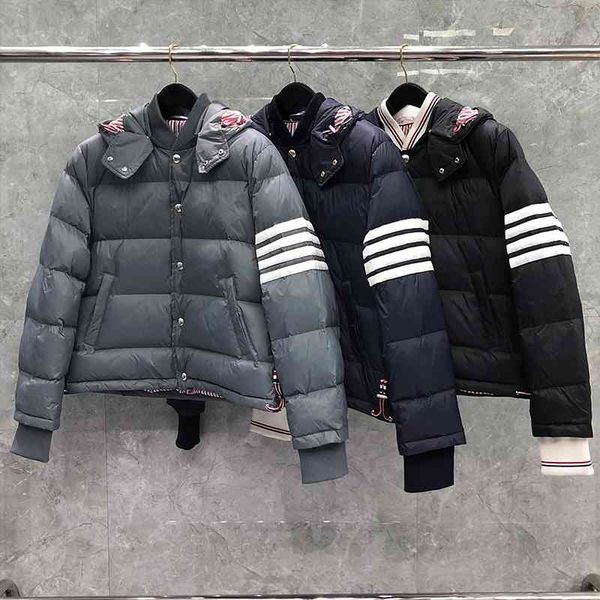 dongguan direct sales tb down winter men's and women's same hooded bread warm jacket, Black
dongguan direct sales tb down winter men's and women's same hooded bread warm jacket, Black