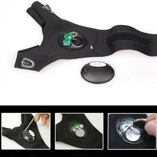cycling led luminous half-finger gloves fishing night waterproof camping glove light rescue tools qm, Black
cycling led luminous half-finger gloves fishing night waterproof camping glove light rescue tools qm, Black