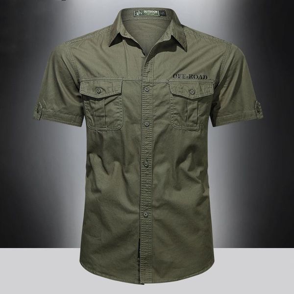 men's casual shirts summer military uniform short-sleeved shirt thin section outdoor cotton large sizem-5xl, White;black
men's casual shirts summer military uniform short-sleeved shirt thin section outdoor cotton large sizem-5xl, White;black