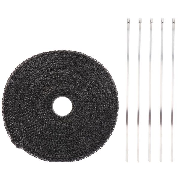 motorcycle exhaust system 7 pcs fiberglass heat resistant cloth thermo includes cable ties
motorcycle exhaust system 7 pcs fiberglass heat resistant cloth thermo includes cable ties