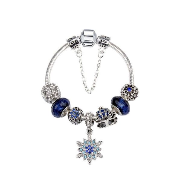 beaded, strands blue snowflake bracelet jewelry alloy fashion women gift big brand same model, Black
beaded, strands blue snowflake bracelet jewelry alloy fashion women gift big brand same model, Black