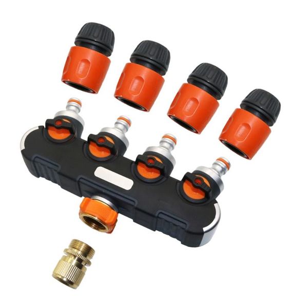 garden faucet 4 way hose splitter valve plastic connector distributor for outdoor tap watering equipments
garden faucet 4 way hose splitter valve plastic connector distributor for outdoor tap watering equipments