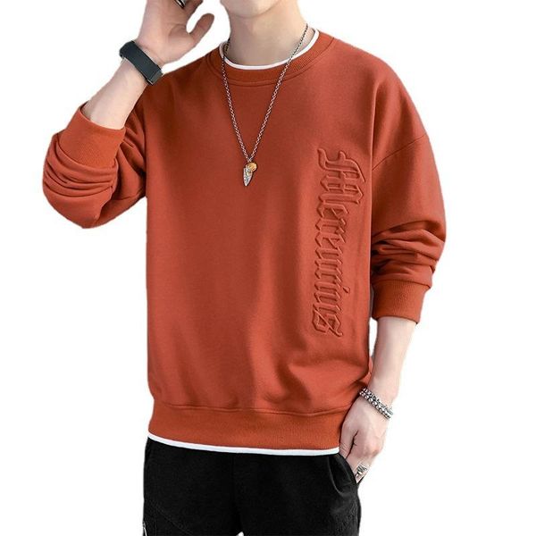 men's t-shirts round neck long-sleeved t-shirt spring and autumn clothing sweater loose bottoming shirt, White;black
men's t-shirts round neck long-sleeved t-shirt spring and autumn clothing sweater loose bottoming shirt, White;black