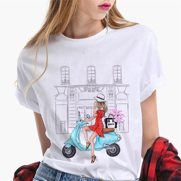 women's t-shirt 2021 summer fashion woman graphic print ladies tshirt white round neck short sleeve harajuku
women's t-shirt 2021 summer fashion woman graphic print ladies tshirt white round neck short sleeve harajuku