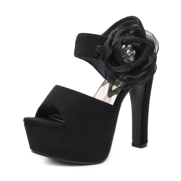 style fashion high heels sandals women thin-heeled sandalia waterproof platform wedding shoes ladies, Black
style fashion high heels sandals women thin-heeled sandalia waterproof platform wedding shoes ladies, Black