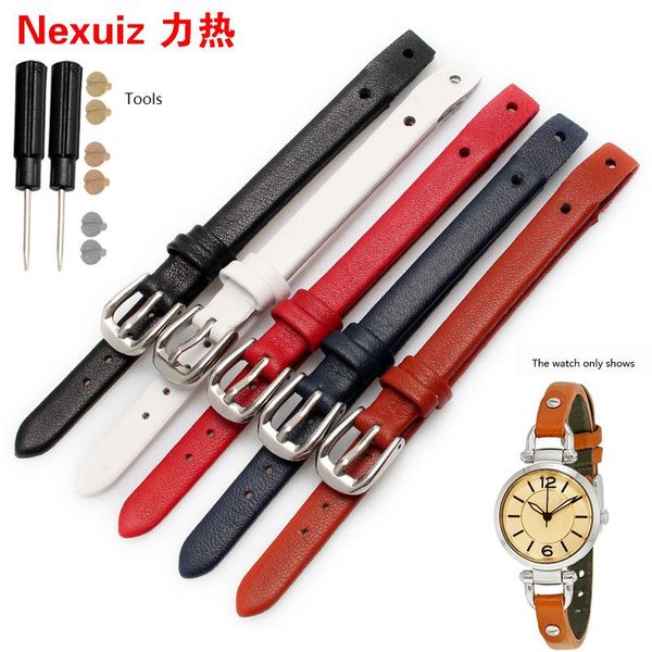 watch bands fashion guenine leather straps fit es4119 es4000 Â es4340 8mm watchband with stainless steel buckle and screw, Black;brown
watch bands fashion guenine leather straps fit es4119 es4000 Â es4340 8mm watchband with stainless steel buckle and screw, Black;brown