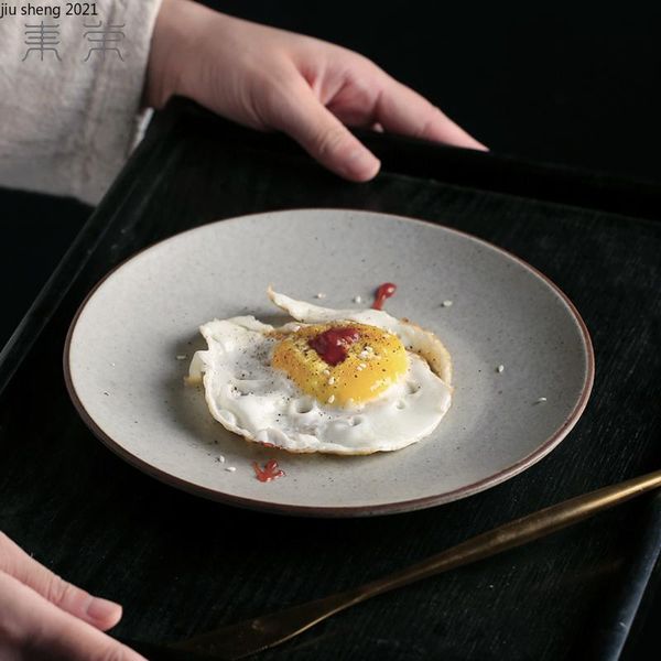 dishes & plates 10 inch japanese ceramic western steak plate creative retro dinner home breakfast salad dessert restaurant tableware
dishes & plates 10 inch japanese ceramic western steak plate creative retro dinner home breakfast salad dessert restaurant tableware