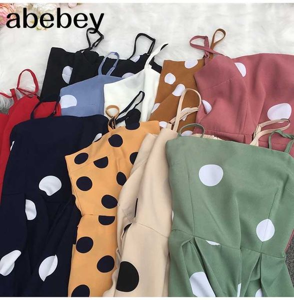 summer fashion all-match sleeveless polka dot print dress off back high waist slim sling dress 210715, Black;gray
summer fashion all-match sleeveless polka dot print dress off back high waist slim sling dress 210715, Black;gray