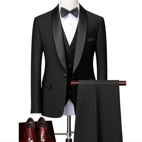 men's suits & blazers collar men shawl tuxedo suit formal slim fit business 3piece set man groom wedding prom plus size s-6xl, White;black
men's suits & blazers collar men shawl tuxedo suit formal slim fit business 3piece set man groom wedding prom plus size s-6xl, White;black