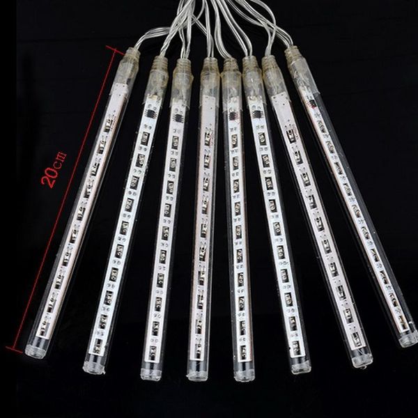 strings eu plug 20cm meteor shower tubes led strip light christmas wedding garden decoration
strings eu plug 20cm meteor shower tubes led strip light christmas wedding garden decoration