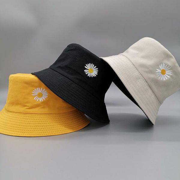double-side harajuku bucket hat fishing outdoor cap women hats sunscreen daisy embroidery fisherman wide brim, Blue;gray
double-side harajuku bucket hat fishing outdoor cap women hats sunscreen daisy embroidery fisherman wide brim, Blue;gray