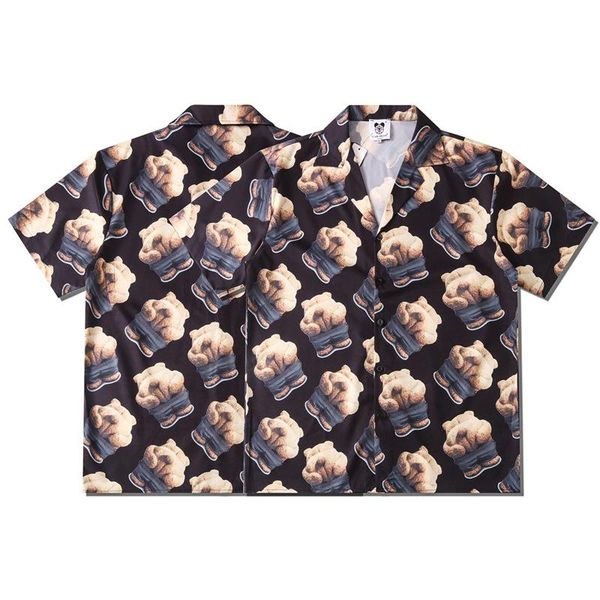 fashion men's shirts hawaii vacation casual buttocks bear pattern beachstyle loose short sleeve male shirt clothing for men top, White;black
fashion men's shirts hawaii vacation casual buttocks bear pattern beachstyle loose short sleeve male shirt clothing for men top, White;black