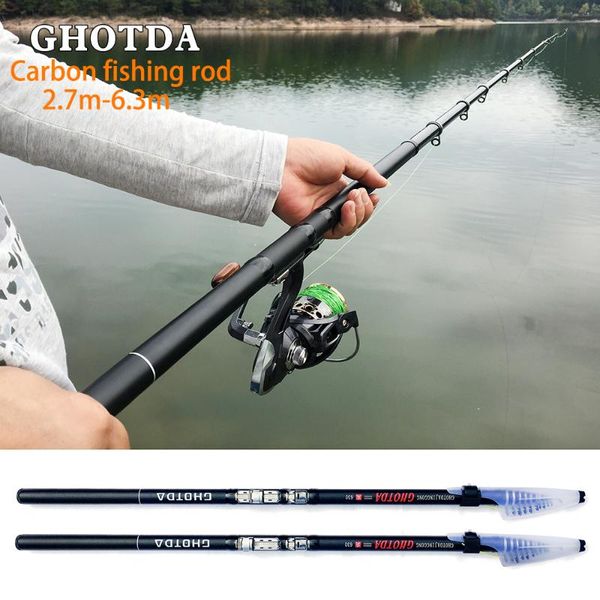 portable rock 2.7m 3.6m 4.5m 5.4m 6.3m carp rod sea fishing spinning carbon fiber ultralight hard boat rods
portable rock 2.7m 3.6m 4.5m 5.4m 6.3m carp rod sea fishing spinning carbon fiber ultralight hard boat rods