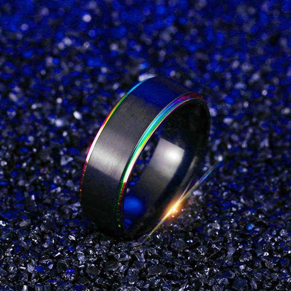 designer rings 2021 trendy 8mm men ring wedding band two tone colorful black high polished for couple gift, Golden;silver
designer rings 2021 trendy 8mm men ring wedding band two tone colorful black high polished for couple gift, Golden;silver