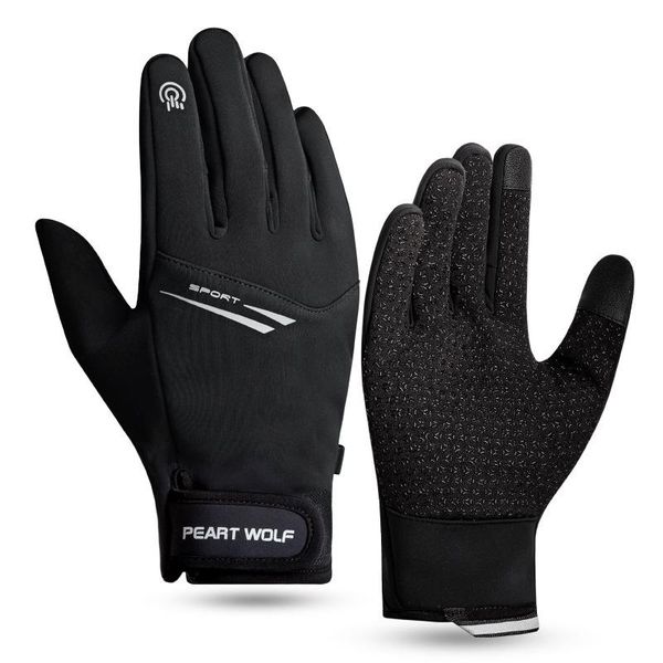 cycling gloves mens winter thermal touch screen glove water resistant windproof warm running driving, Black
cycling gloves mens winter thermal touch screen glove water resistant windproof warm running driving, Black