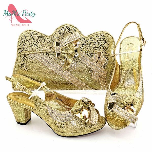 dress shoes 2021 peep toe italian design women and bag to match in golden color elegant ladies sandals for party, Black
dress shoes 2021 peep toe italian design women and bag to match in golden color elegant ladies sandals for party, Black