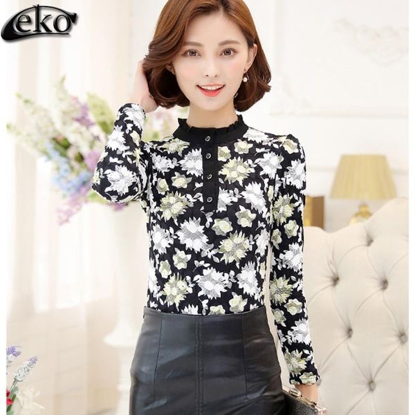women's blouses & shirts 2021 winter fashion elegant vintage lace crochet blouse long sleeve shirt velvet printed women xxxl, White
women's blouses & shirts 2021 winter fashion elegant vintage lace crochet blouse long sleeve shirt velvet printed women xxxl, White