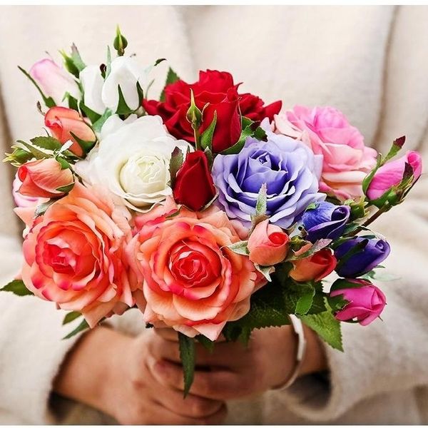 decorative flowers & wreaths artificial flower length 43cm 1 and 2 buds moisturizing rose fake home decoration wedding scene potted greenpla
decorative flowers & wreaths artificial flower length 43cm 1 and 2 buds moisturizing rose fake home decoration wedding scene potted greenpla