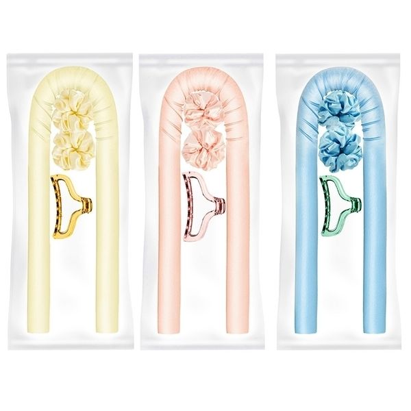 people sleep sponge lazy foam, no curlers, hairpin sets. 
people sleep sponge lazy foam, no curlers, hairpin sets.