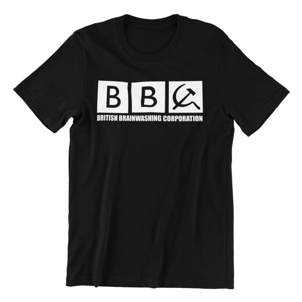 british brain washing corp - mens t-shirt tee brexit funny uk communist, White;black
british brain washing corp - mens t-shirt tee brexit funny uk communist, White;black