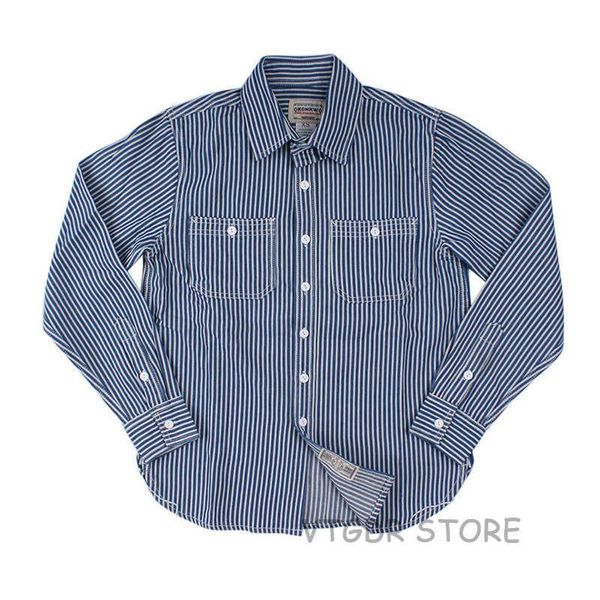 men's casual shirts vintage wrok striped for men fall railroad retro long sleeve western worker shirt slim fit, White;black
men's casual shirts vintage wrok striped for men fall railroad retro long sleeve western worker shirt slim fit, White;black