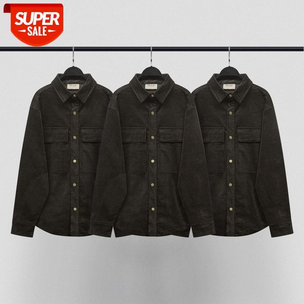 the sixth main line corduroy shirt jacket street loose style men #ez1e, White;black
the sixth main line corduroy shirt jacket street loose style men #ez1e, White;black