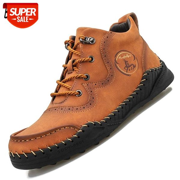 Fashion Men's Ankle Boots High Quality Leather Men Boots Soft Comfortable Men's Motorcycle Zapatos De Hombre Big Size 48 #co43
Fashion Men's Ankle Boots High Quality Leather Men Boots Soft Comfortable Men's Motorcycle Zapatos De Hombre Big Size 48 #co43